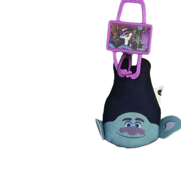 2024 Burger King DreamWorks Trolls Key Chain Poppy Branch  Sept-Dec 2024 Fun - Picture 1 of 6
